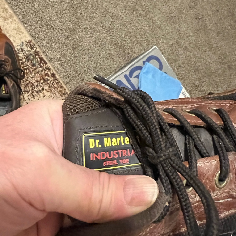 Dr. Martens Brown and Black Sneakers Classic Style - Picture 4 of 5